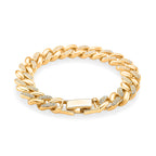 Austrian White Crystal Bracelet (Size - 7.5)