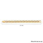 Austrian White Crystal Bracelet (Size - 7.5)