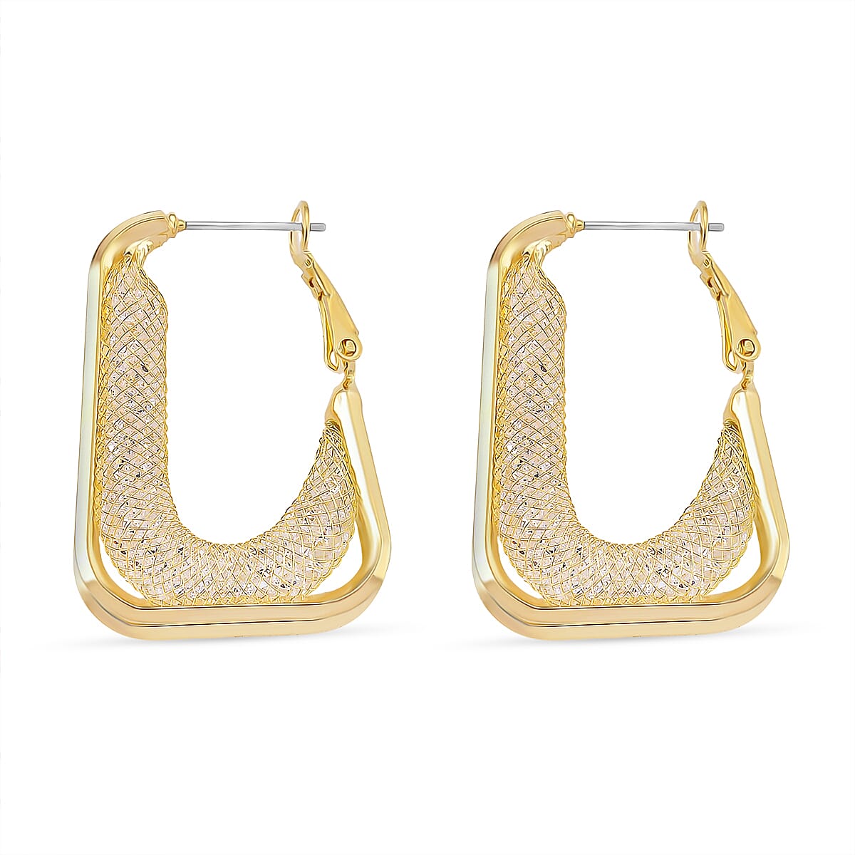 NY Close Out Deal- Austrian White Crystal Earring with Clasp 8204583 4