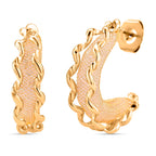 NY Close Out Deal-Austrian White Crystal Earring with Push Back in