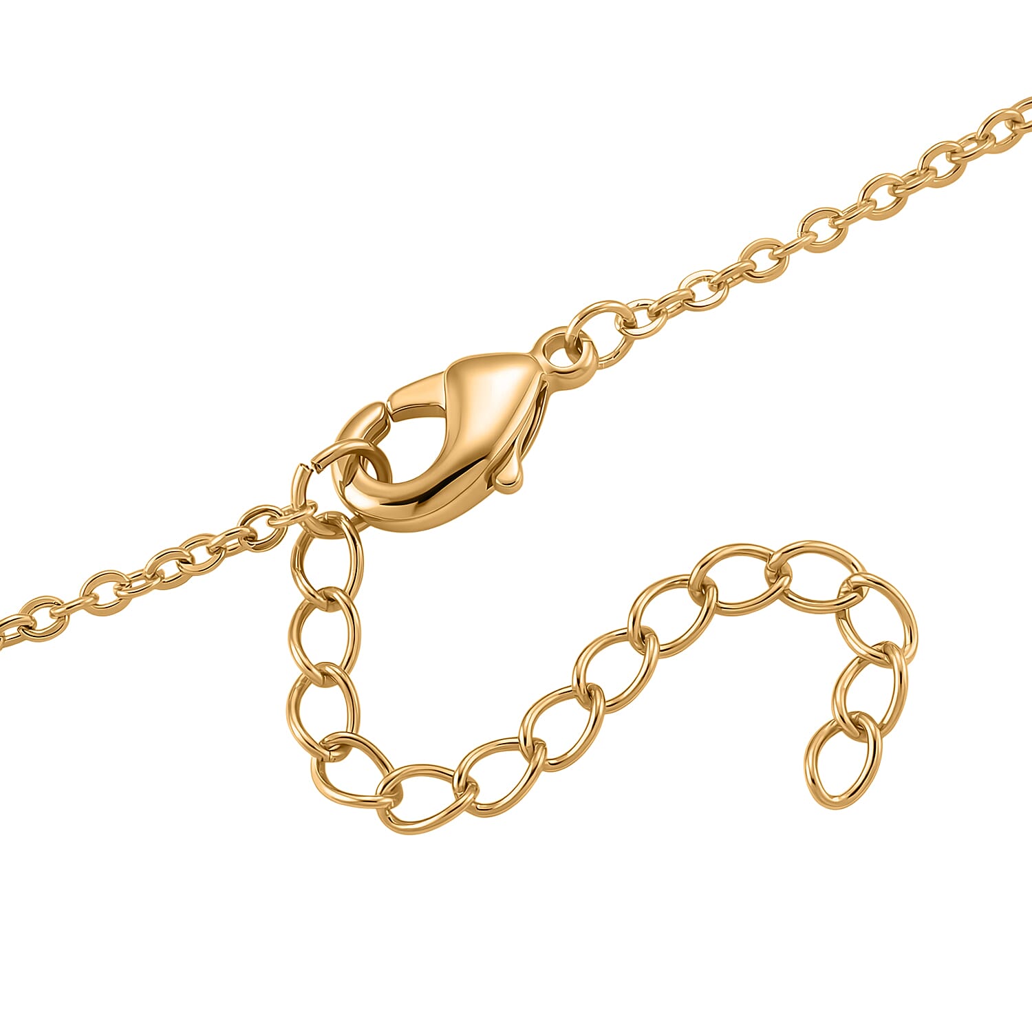 Designer Inspired- Austrian White Crystal Necklace (Size - 30+2 EXT) V32513398 5