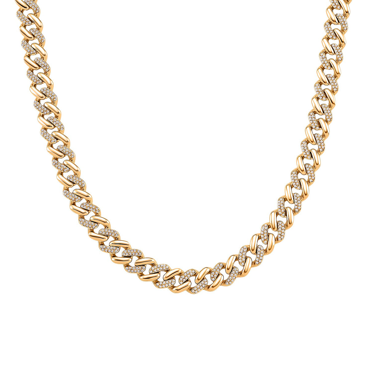 Austrian White Crystal Necklace (Size - 20) 8164277 0