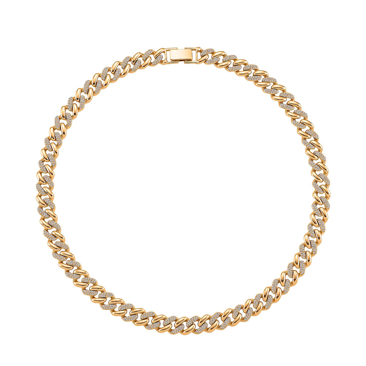 Austrian White Crystal Necklace (Size - 20) 8164277 3