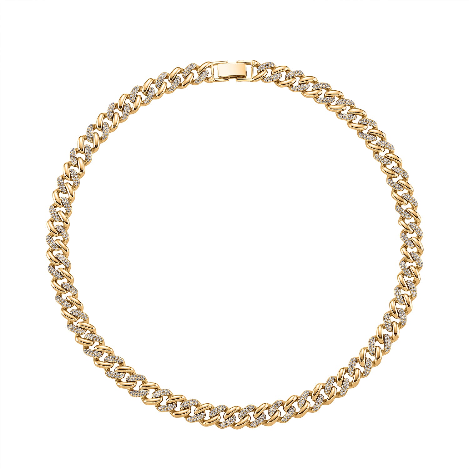 Austrian White Crystal Necklace (Size - 20) 8164277 3