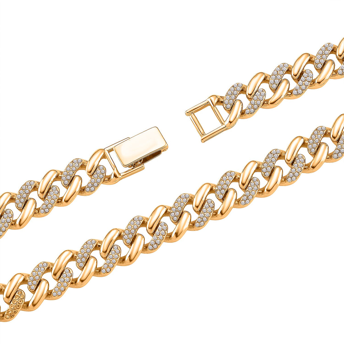 Austrian White Crystal Necklace (Size - 20) 8164277 4