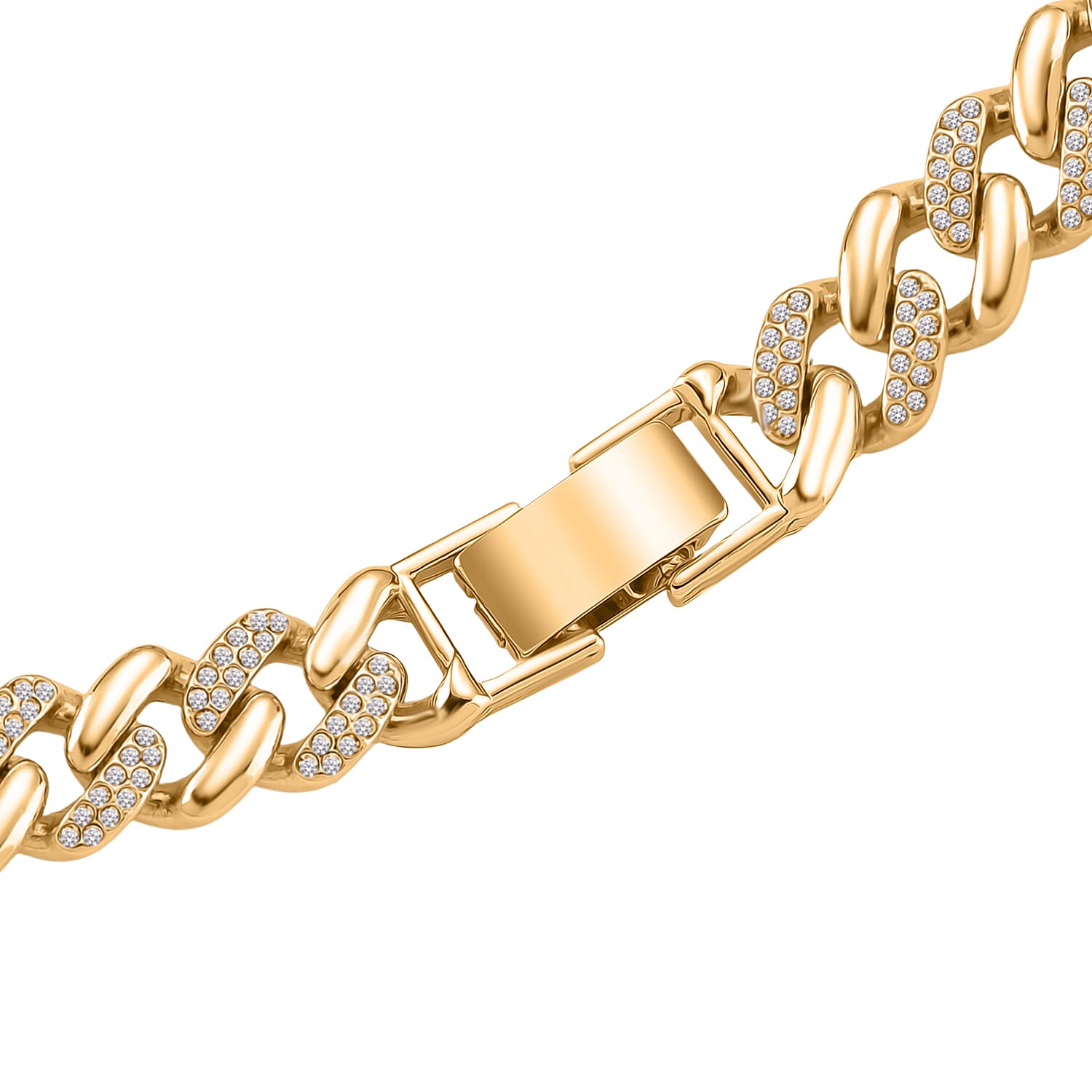 Austrian White Crystal Necklace (Size - 20) 8164277 5