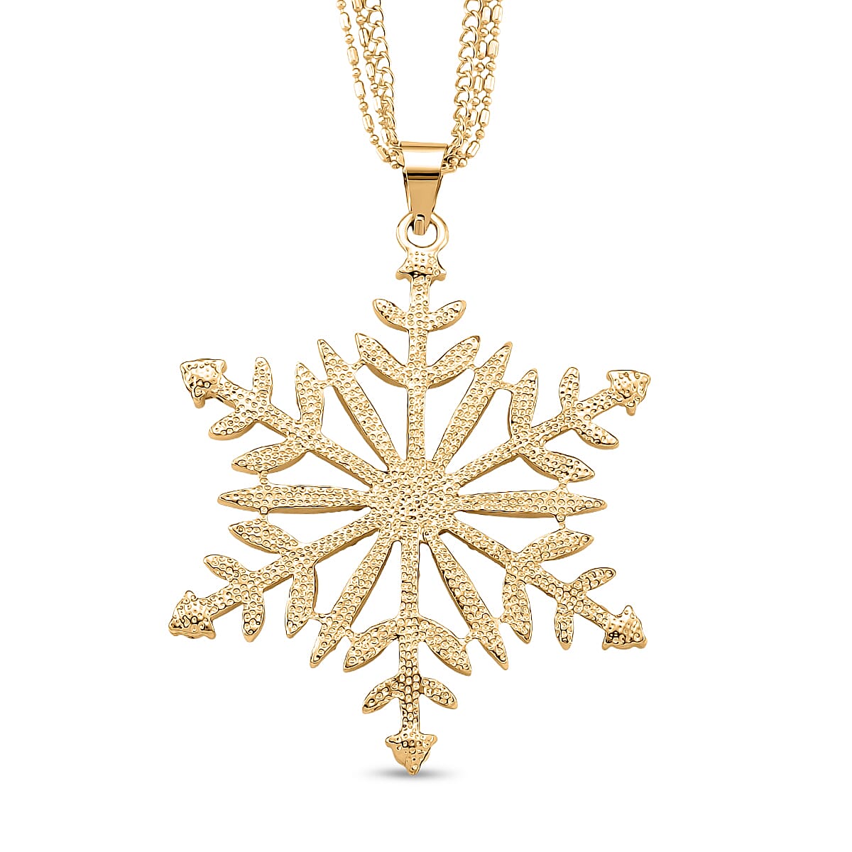 Austrian White Crystal Pendant with Chain (Size 28) 4418200 4