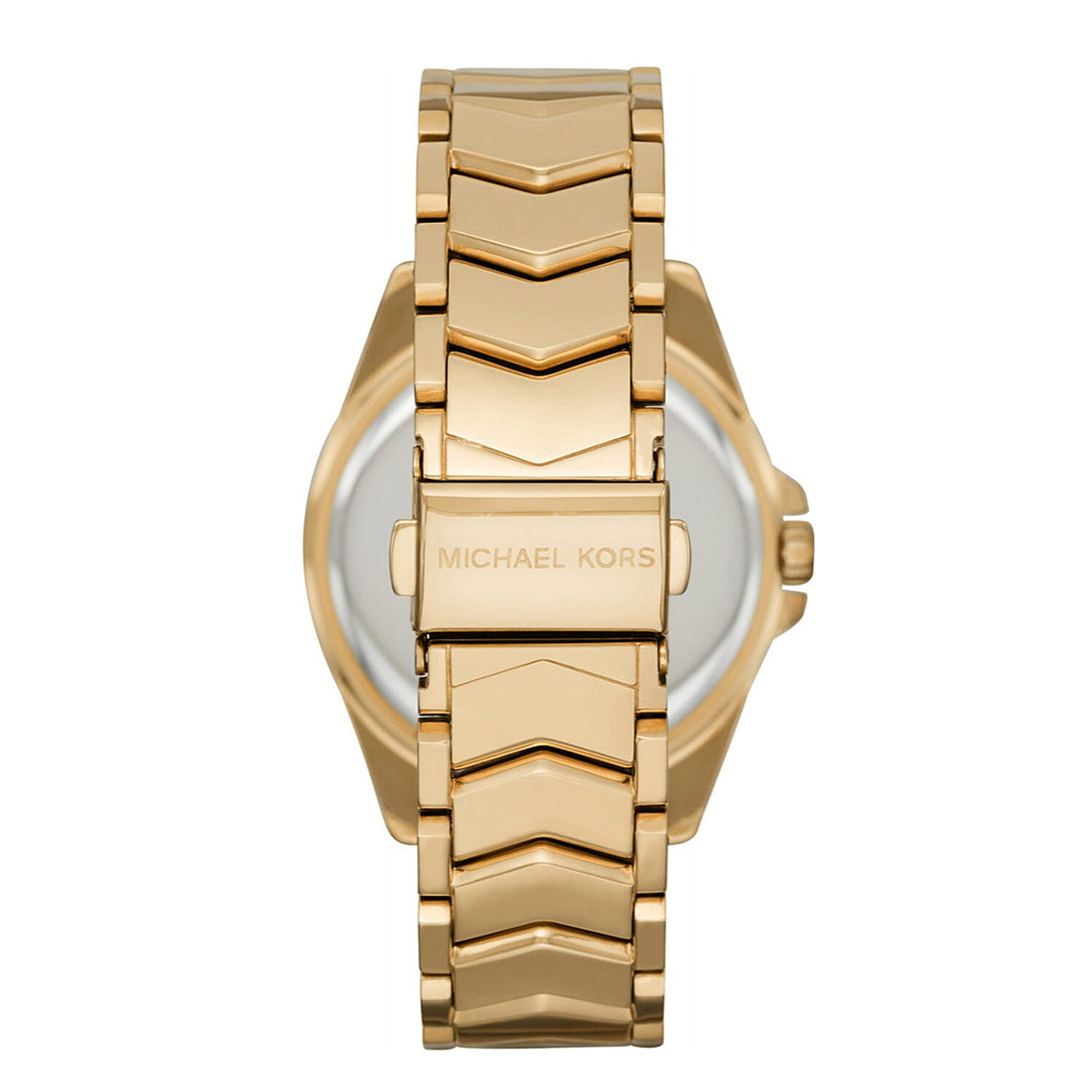 Michael Kors Whitney Quartz Movt. 5ATM WR Ladies Watch with Stainless Steel Chain Strap in Gold Tone 7888800 1
