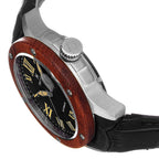 Automatic Mens Watch in Leather