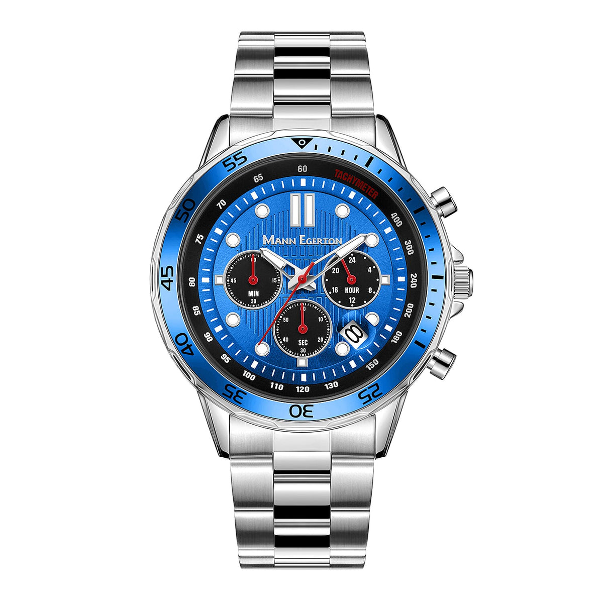 Limited Edition Mann Egerton Hand Assembled Counterspy Chronograph Movement Watch 7674638 0