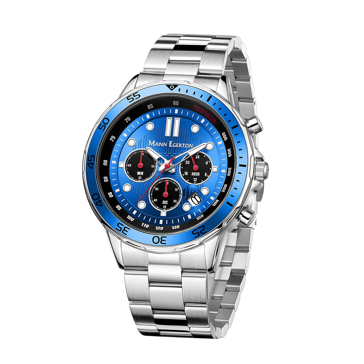 Limited Edition Mann Egerton Hand Assembled Counterspy Chronograph Movement Watch 7674638 3