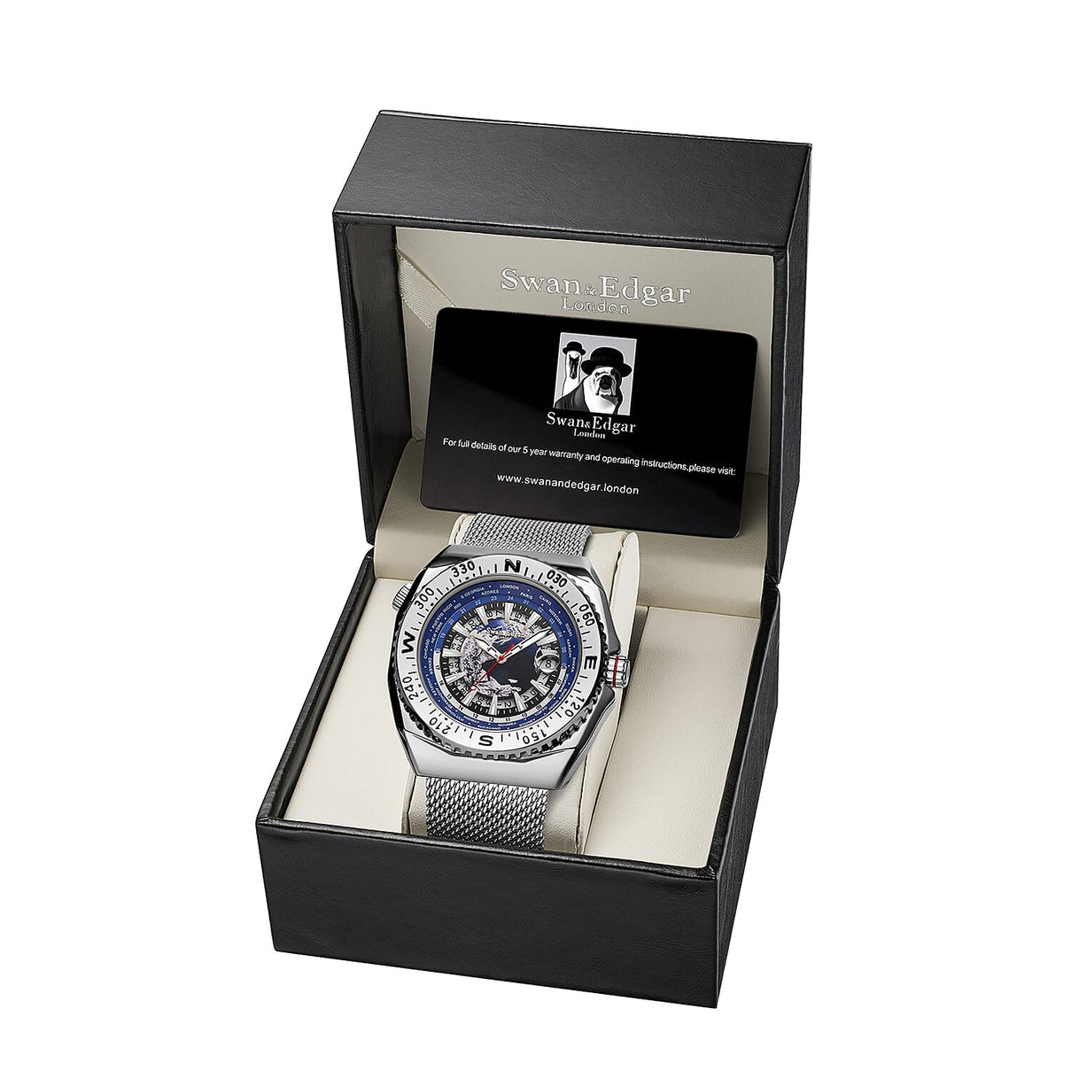 Automatic Mens Watch in Stainless Steel 7693705 1