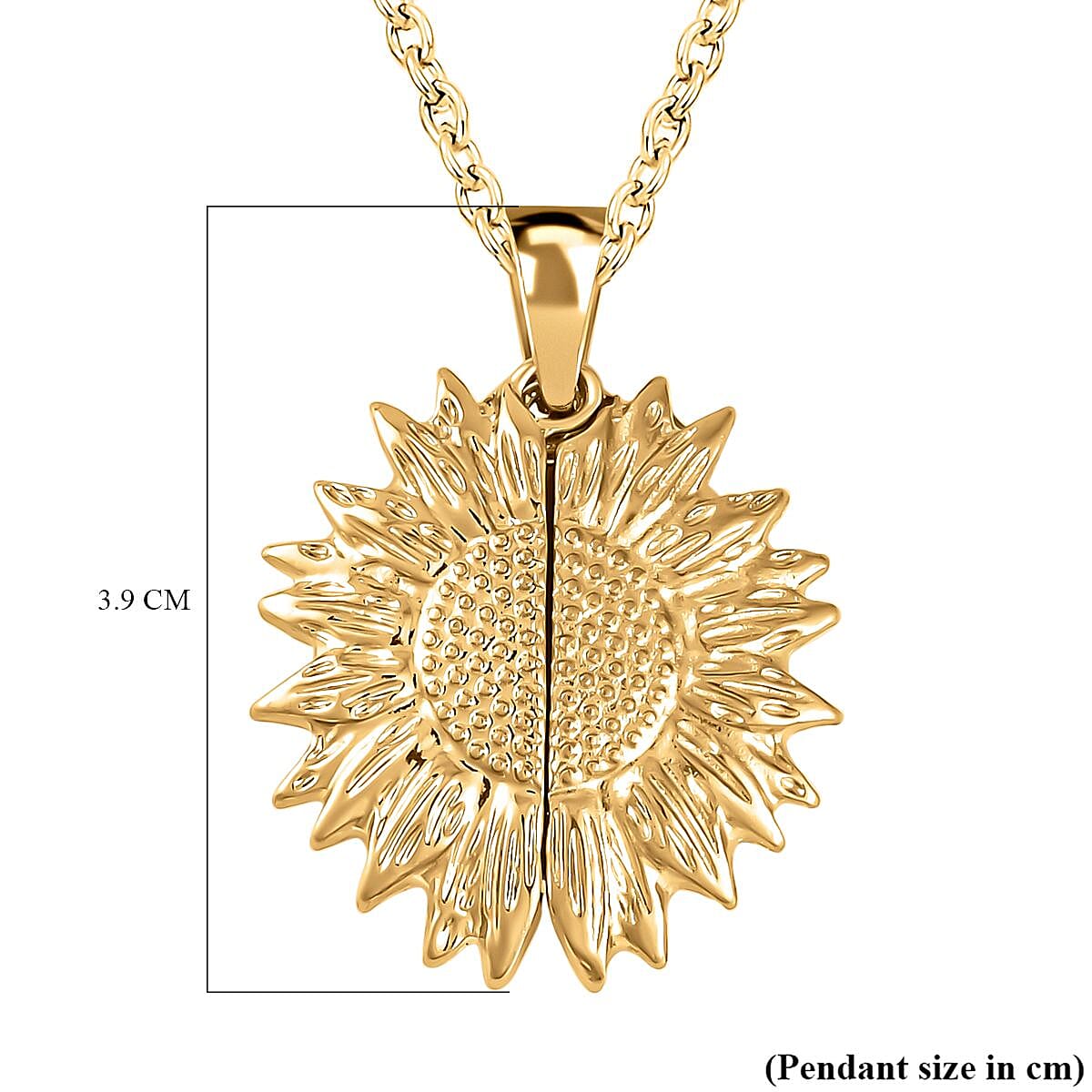 Aventurine Openable Wings Necklace (Size - 24) in Yellow Gold Tone 25.00 Ct 7468996 6