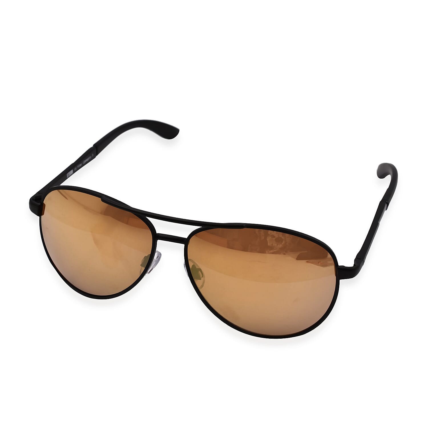 Aviator with Flash Blue Lenses - Black 7567531 0