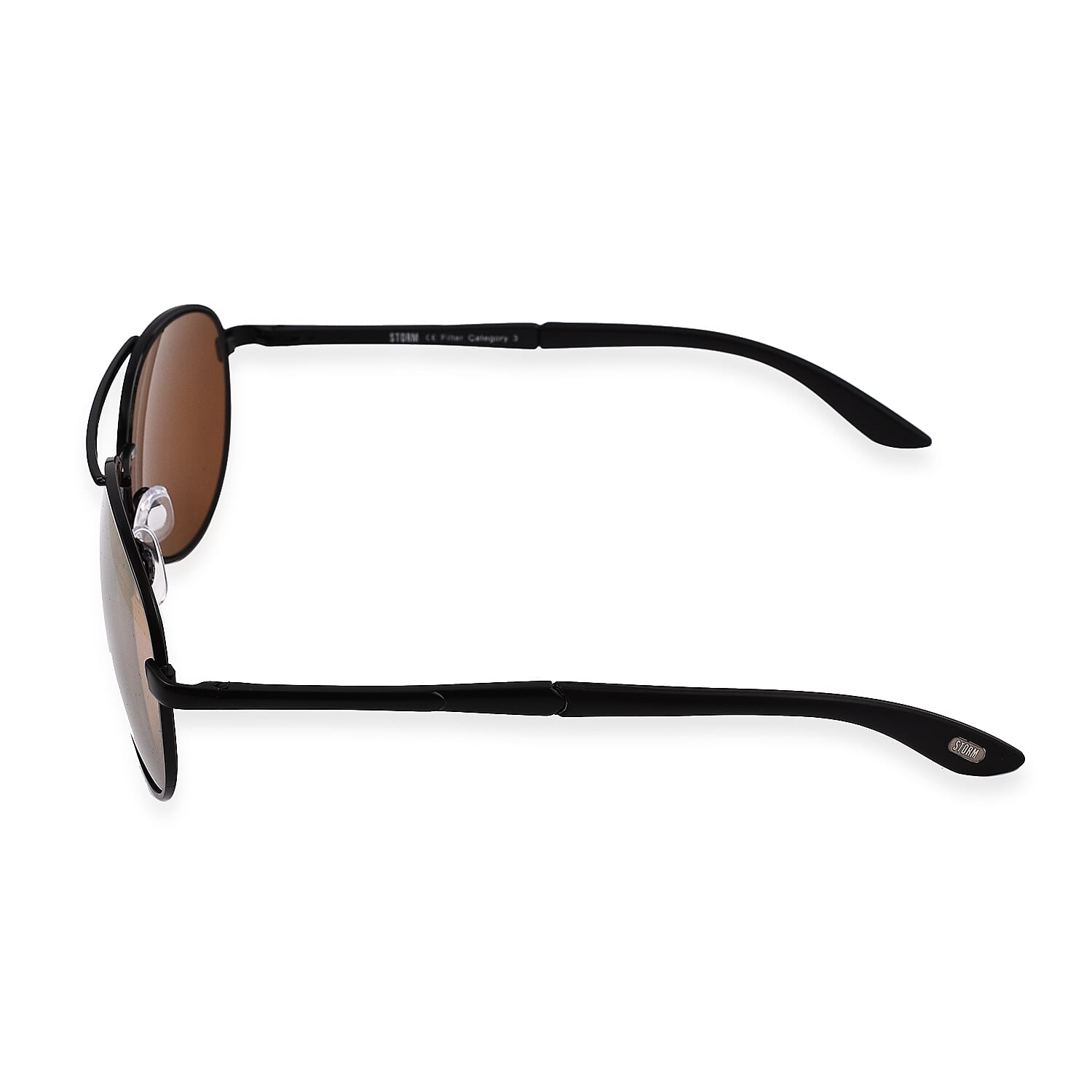 Aviator with Flash Blue Lenses - Black 7567531 3