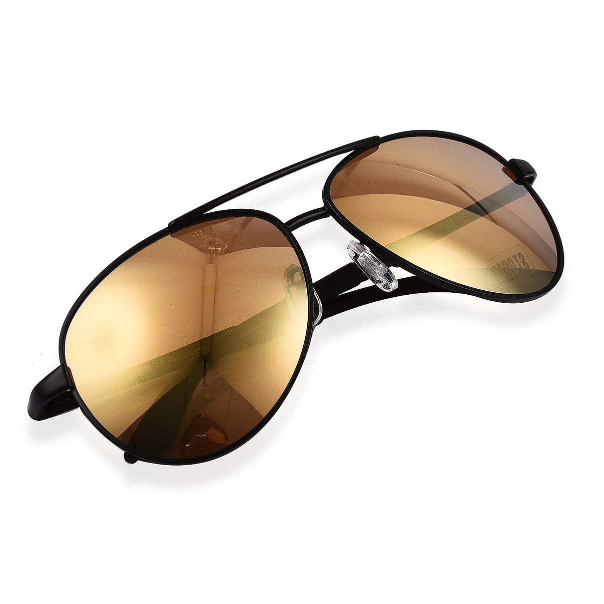 Aviator with Flash Blue Lenses - Black 7567531 4