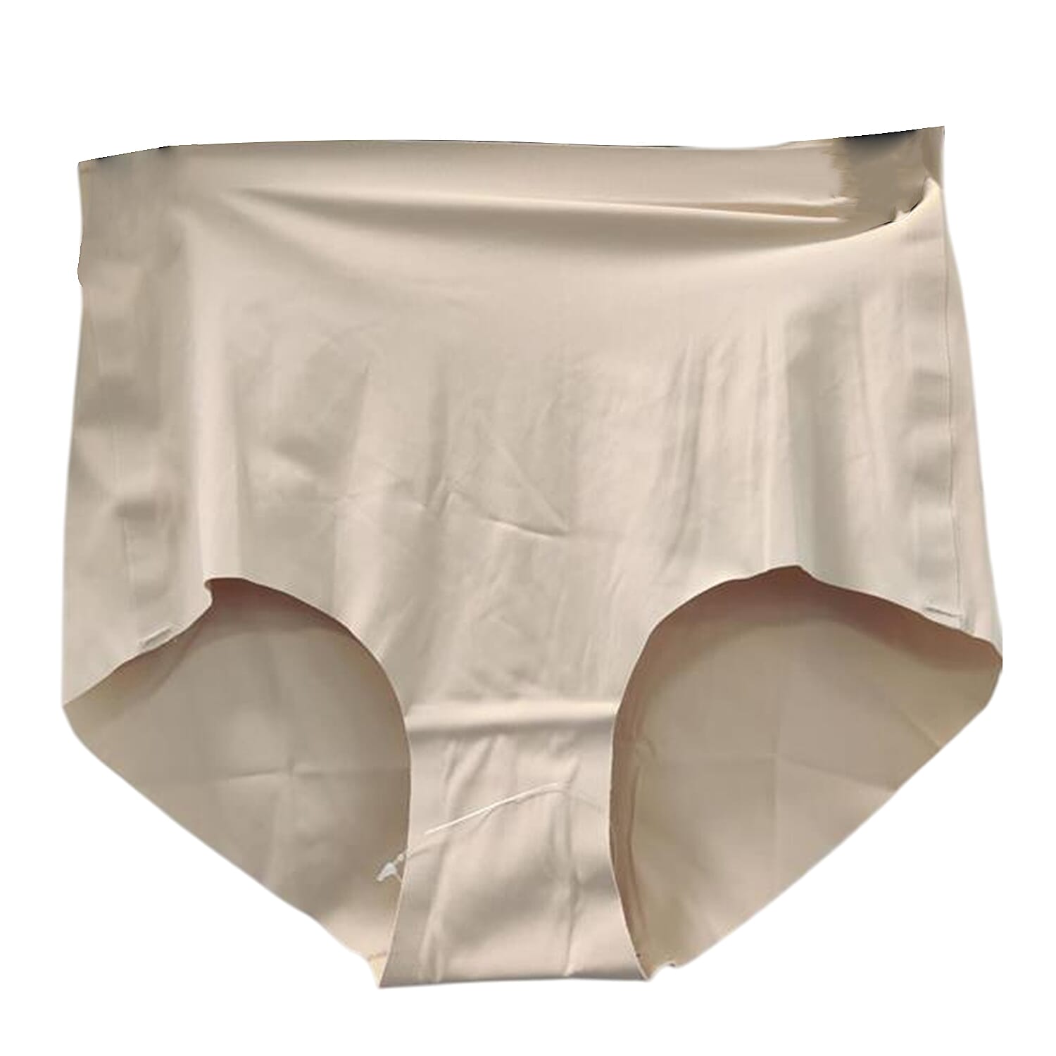 Avon Knitted Seam Free Brief - Beige (Size 8 - 10) 7972350 0