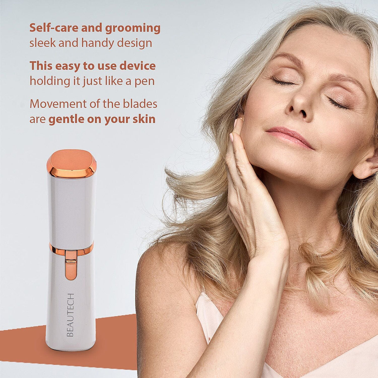 BEAUTECH: Hair Removal Device (White) (1xAA Battery Not Included)Â  3671197 4