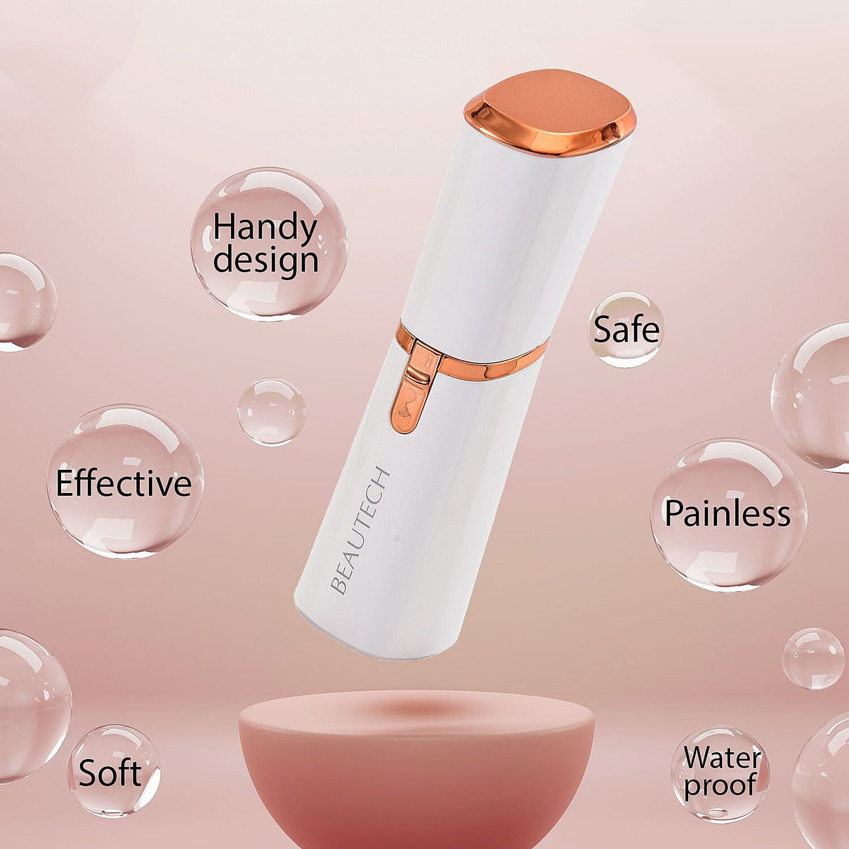 BEAUTECH: Hair Removal Device (White) (1xAA Battery Not Included)Â  3671197 5