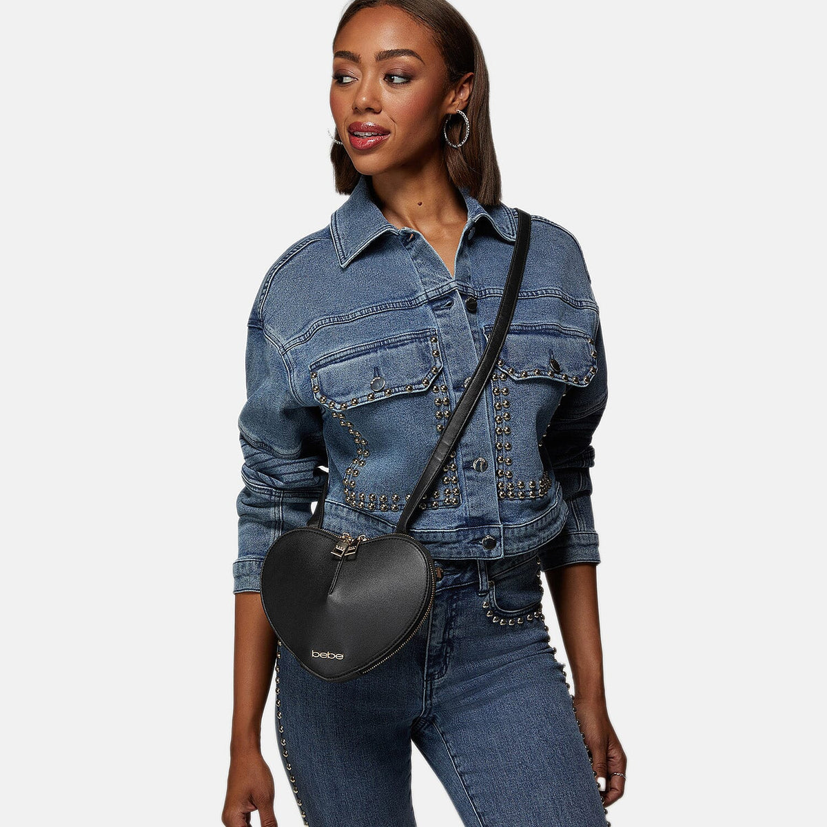 BEBE Crossbody Bag (Size - One Size) - Black V32699892 1