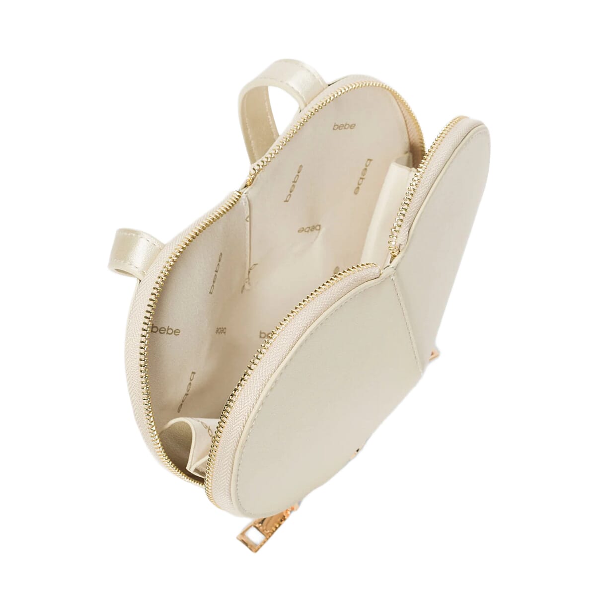 BEBE Crossbody Heart Bag - Gold 8235052 2