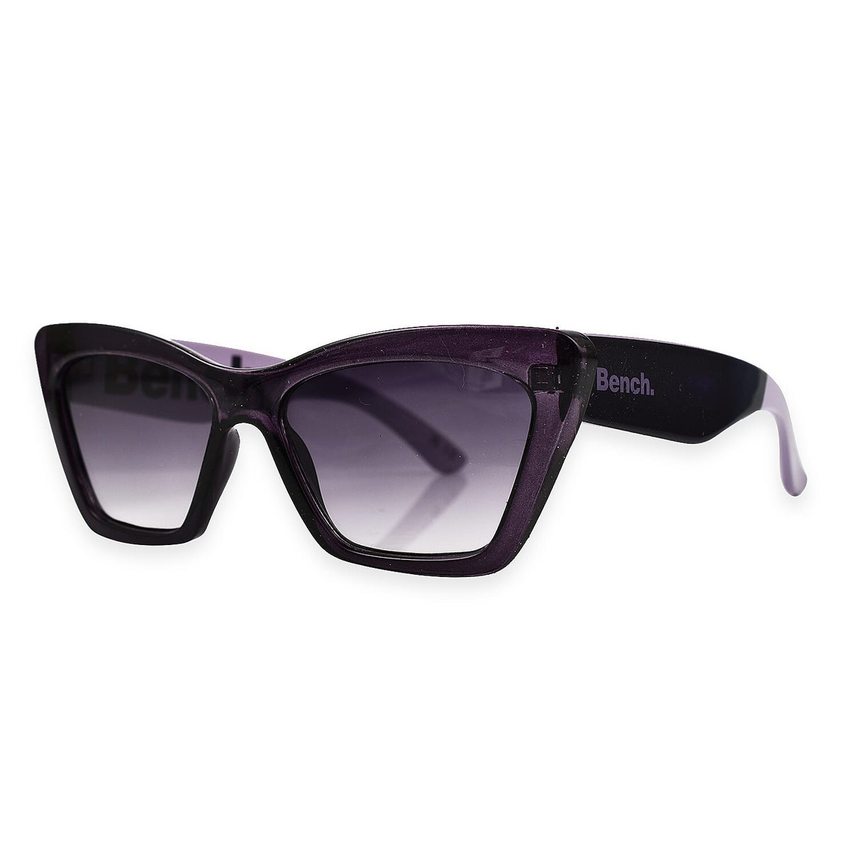 BENCH Cat Eye Sunglasses with Tips - Black &amp; Purple 7761468 1