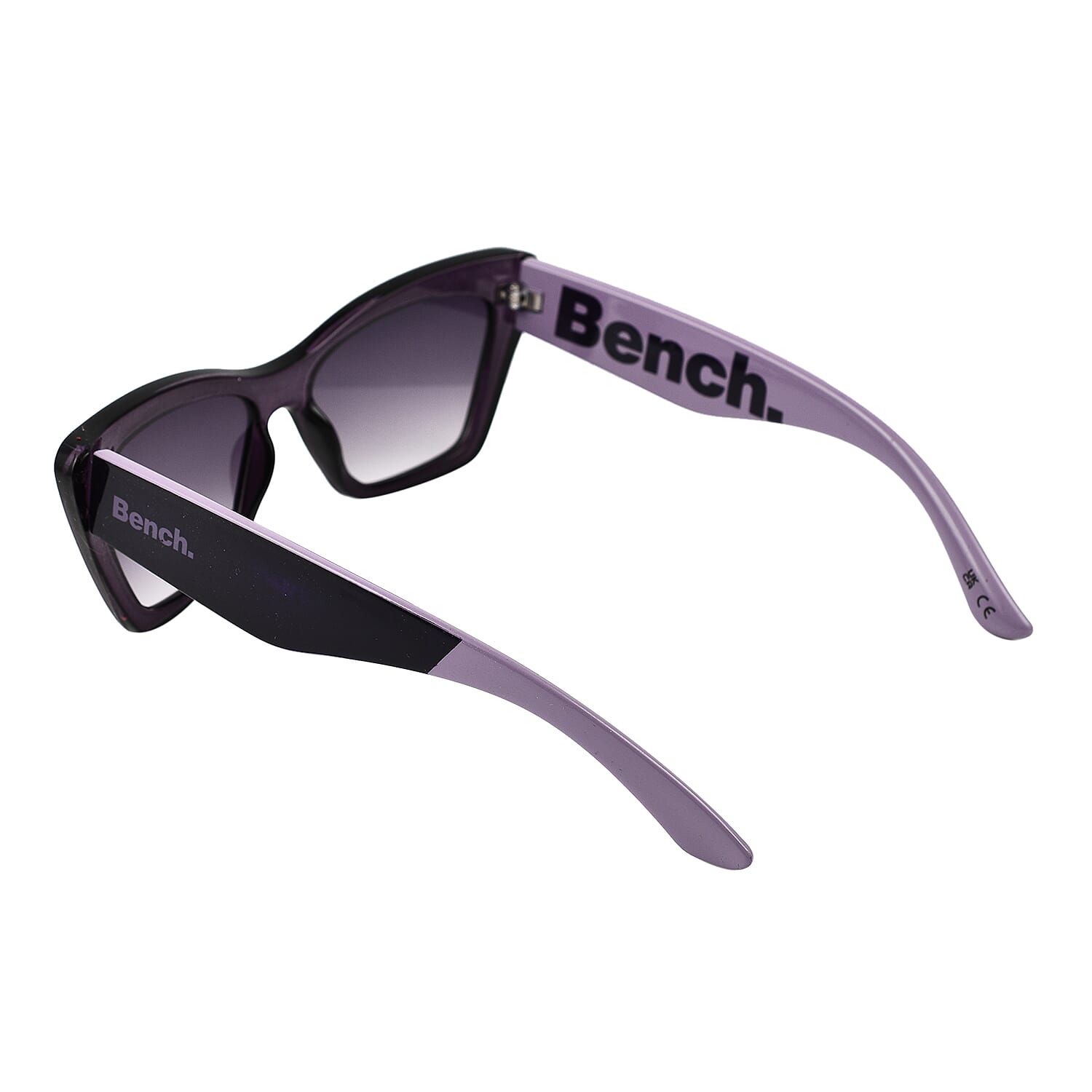 BENCH Cat Eye Sunglasses with Tips - Black &amp; Purple 7761468 2