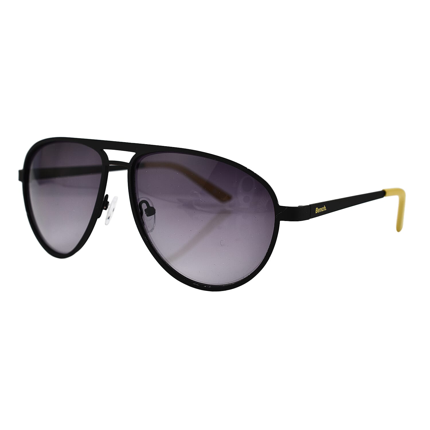 BENCH Rectangular Unisex Sunglasses - Black 7761473 1