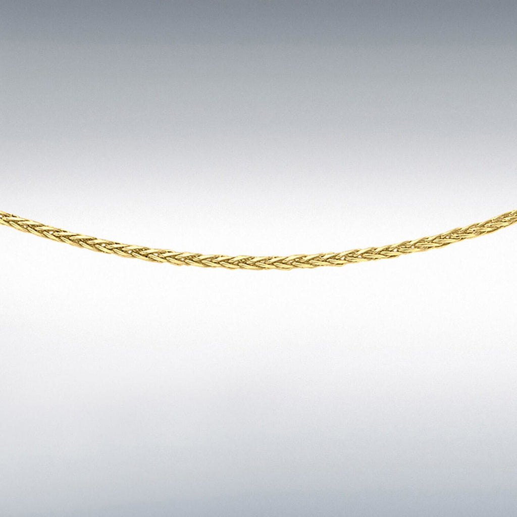 One Time Closeout - 9K Yellow Gold SPIGA Necklace (Size - 20)