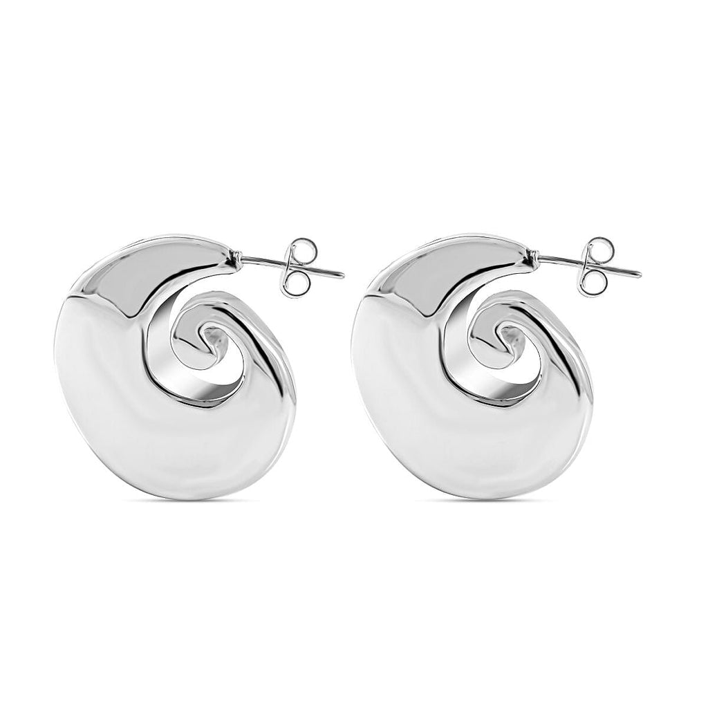 BKK Closeout - Sterling Silver Earrings, Silver Wt. 10.60 Gms
