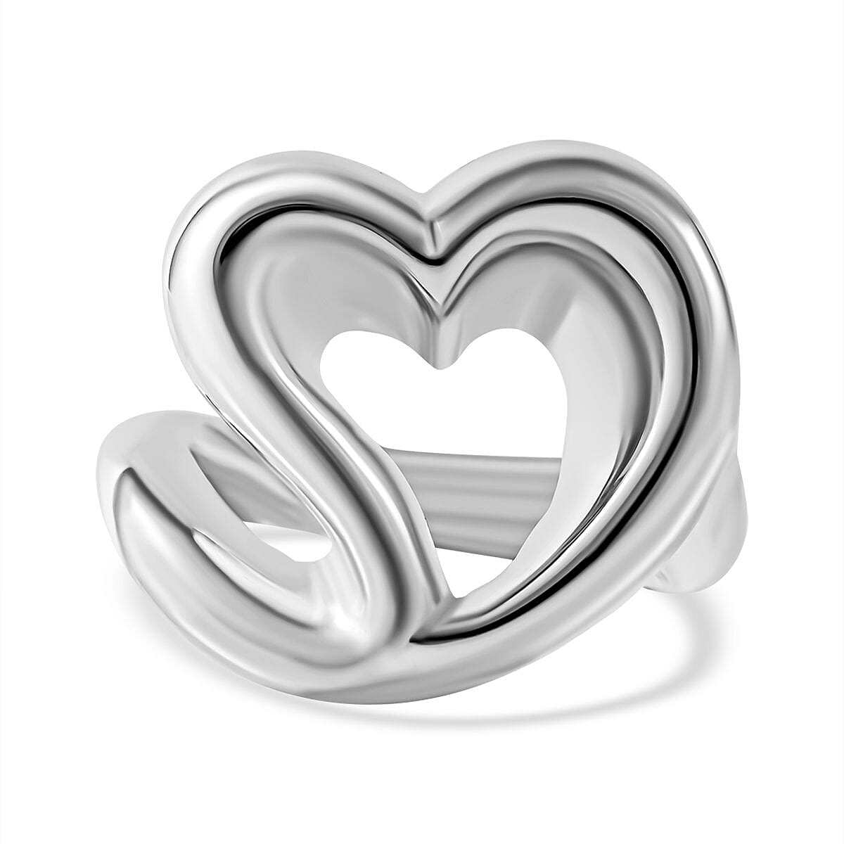 BKK Closeout - Sterling Silver Heart Ring 7253709 0