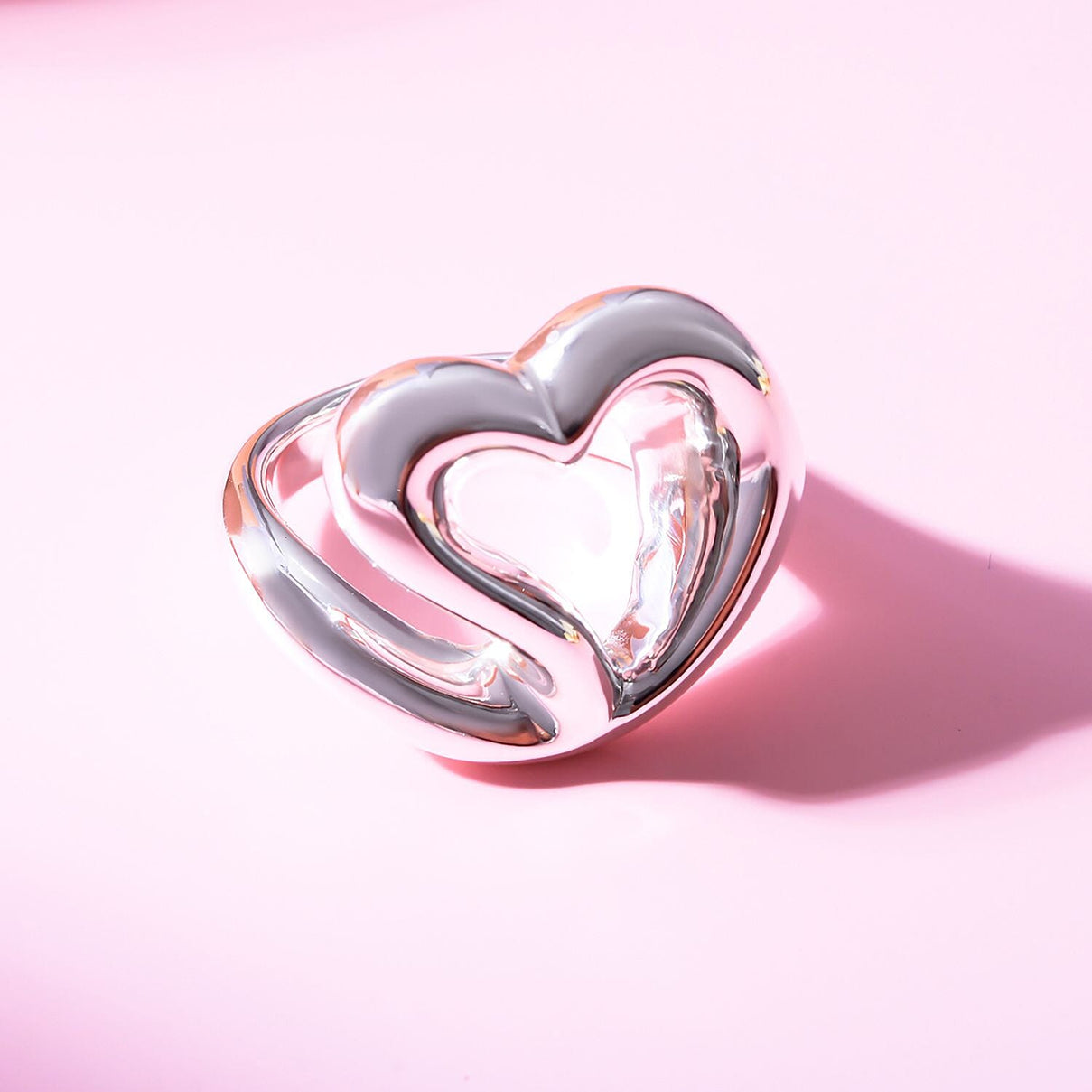 BKK Closeout - Sterling Silver Heart Ring 7253709 6