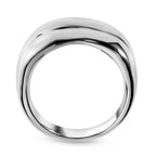 Sterling Silver Wave Ring, Silver Wt. 6.40 Gms