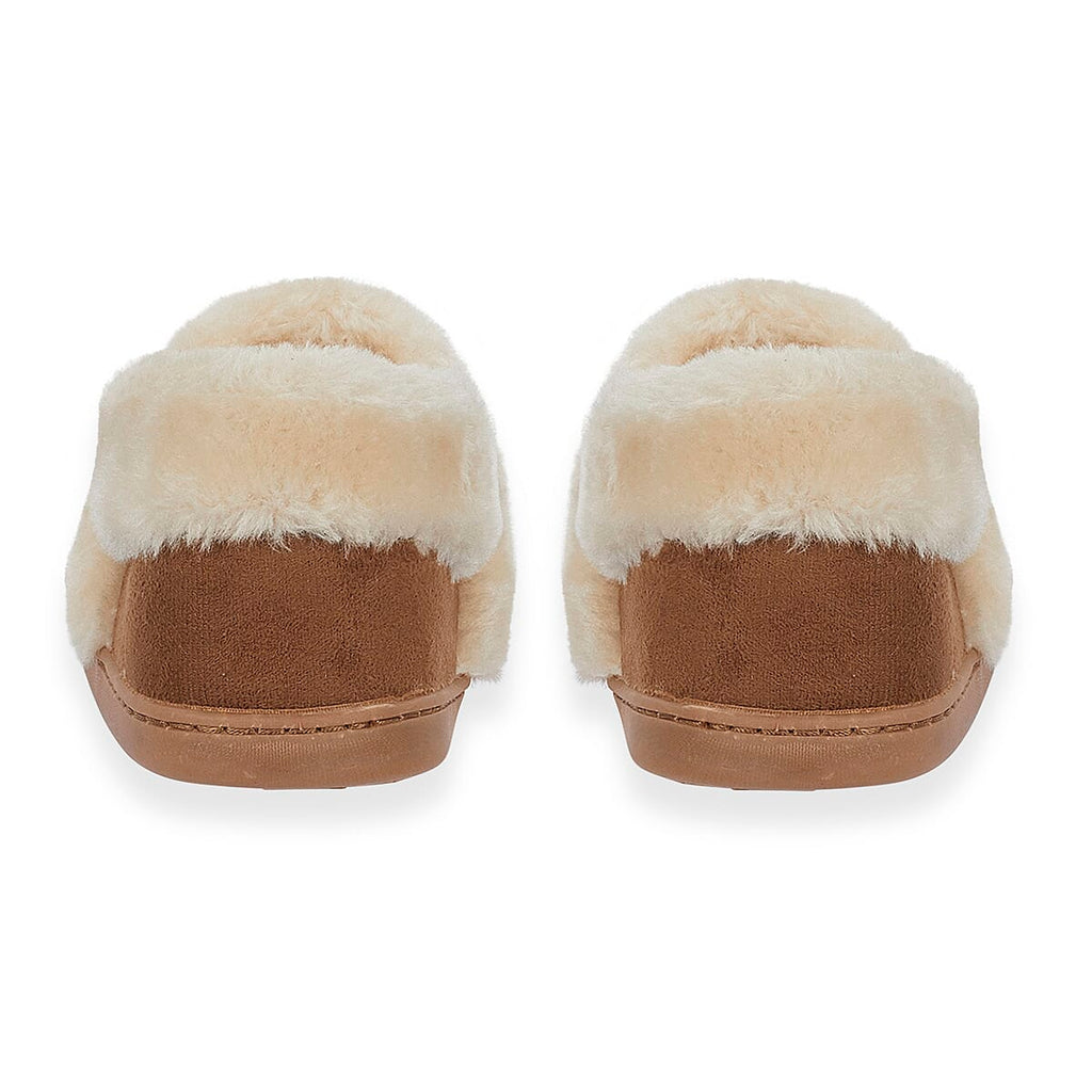 Jo - Joe Ultra soft Edale Faux Suede BRAEMARS With Sherpa Fur Lining (Size 4) - Cognac