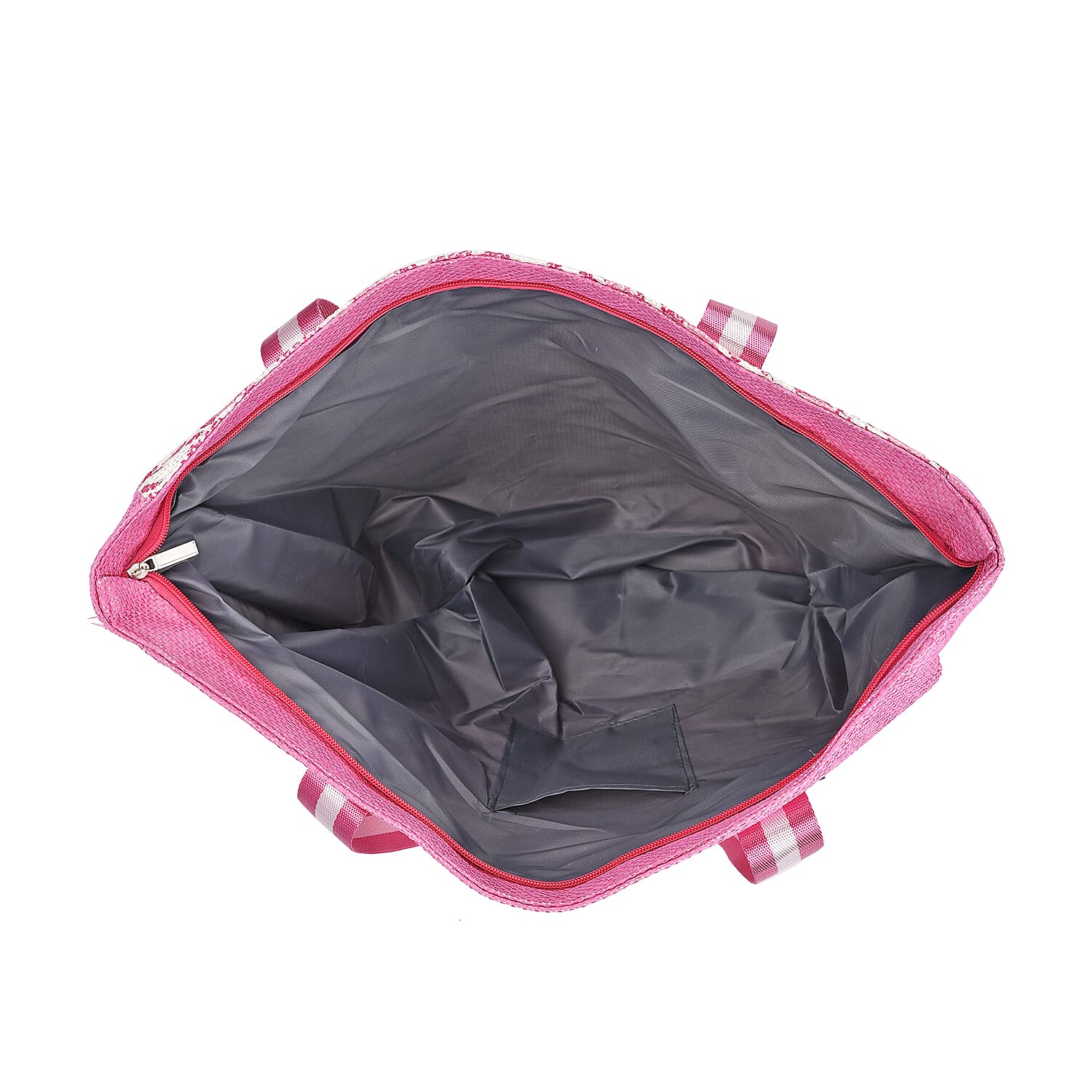 Leopard Pattern Tote Bag with Sunglasses - Pink 4268001 5