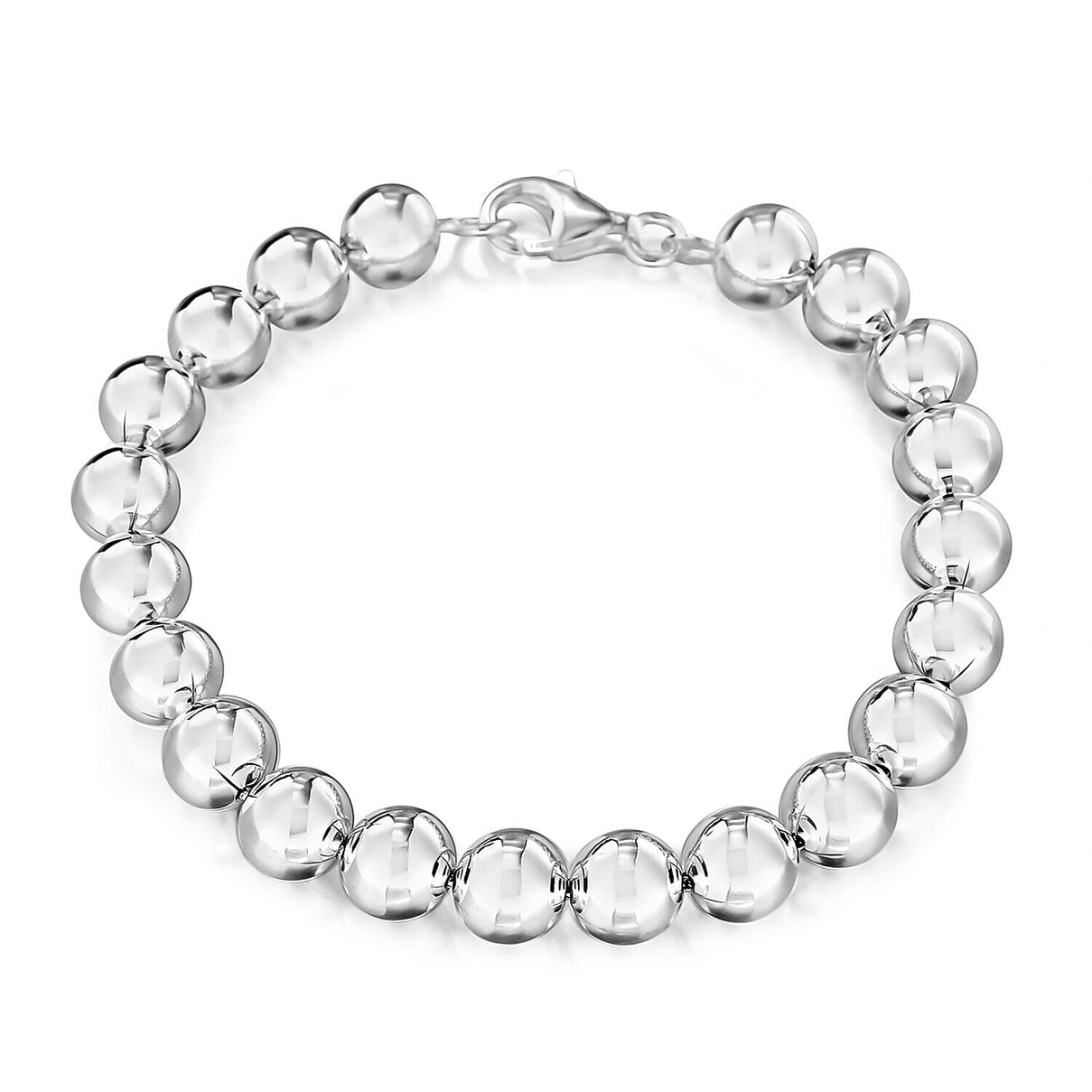 Sterling Silver 6mm Ball Bracelet 7.5 Inch 7313341 0