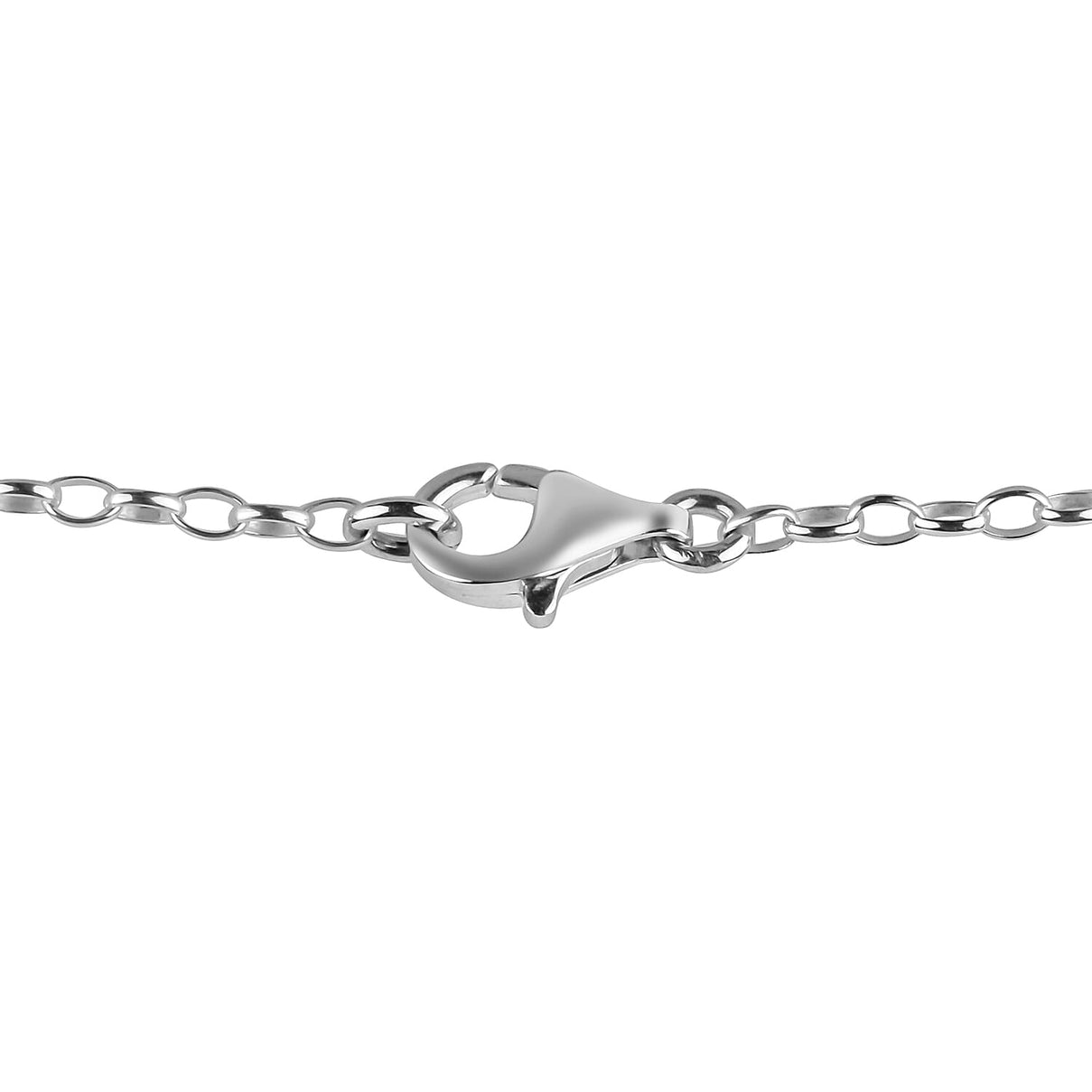 Baltic Amber Necklace (Size 20) in Rhodium Overlay Sterling Silver 17.50 Ct, Silver Wt. 17.00 Gms 7542163 2
