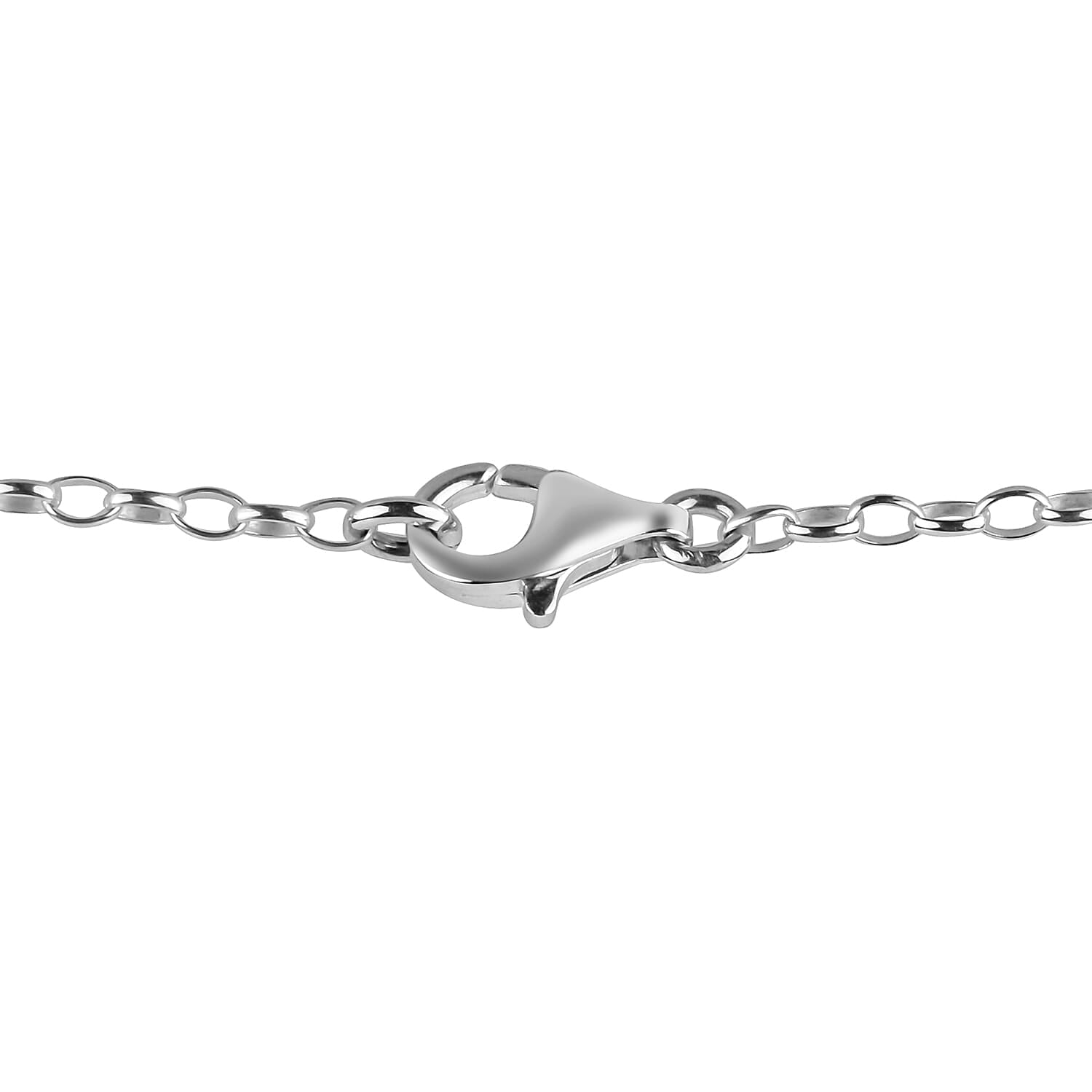 Baltic Amber Necklace (Size 20) in Rhodium Overlay Sterling Silver 17.50 Ct, Silver Wt. 17.00 Gms 7542163 2