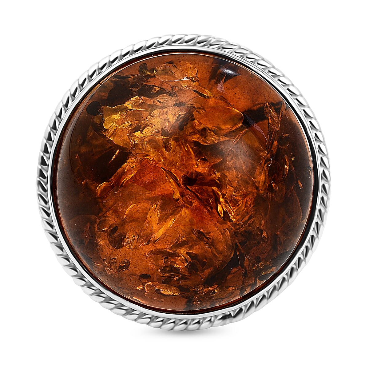 Baltic Amber Ring in Sterling Silver 7834676 3