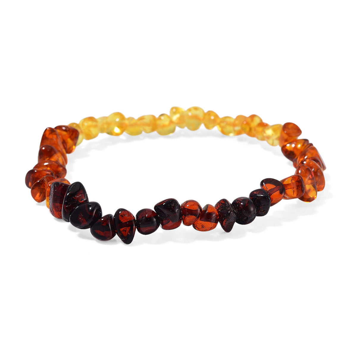Tucson Find - Baltic Amber Bracelet (Size 7.5 Stretchable) 22.00 Ct. 8120964 7