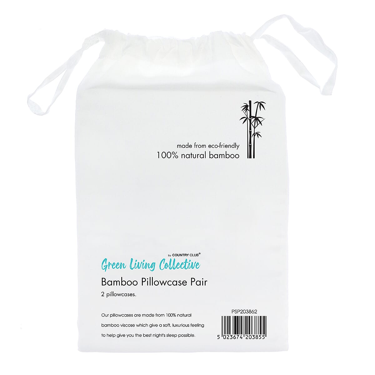 Bamboo Pillowcase - Set of 2 7880274 1