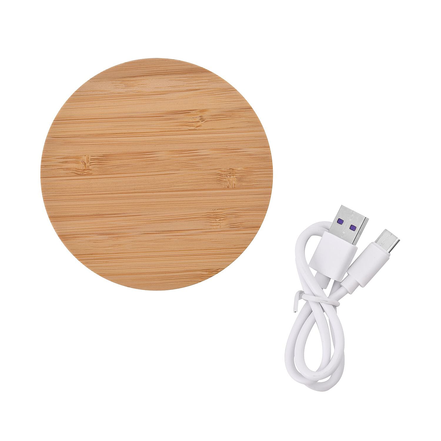 Bamboo Wireless Charger (15W)  - Round 7318042 0