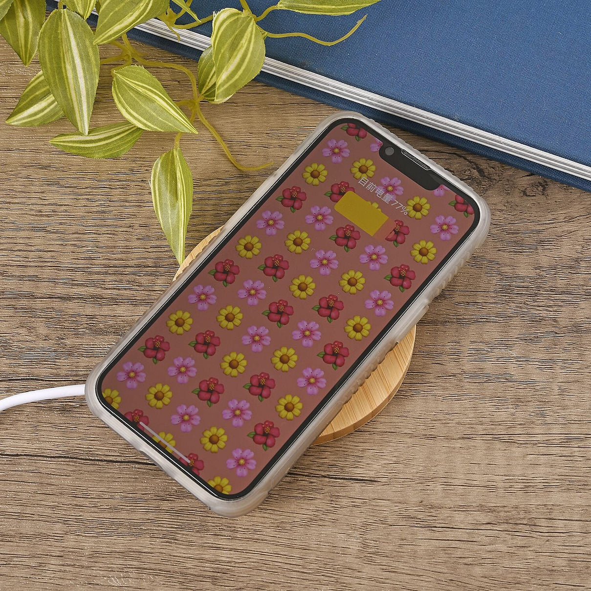 Bamboo Wireless Charger (15W)  - Round 7318042 3
