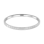 White Tone Bangle (Size - 7.5)