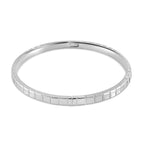 White Tone Bangle (Size - 7.5)