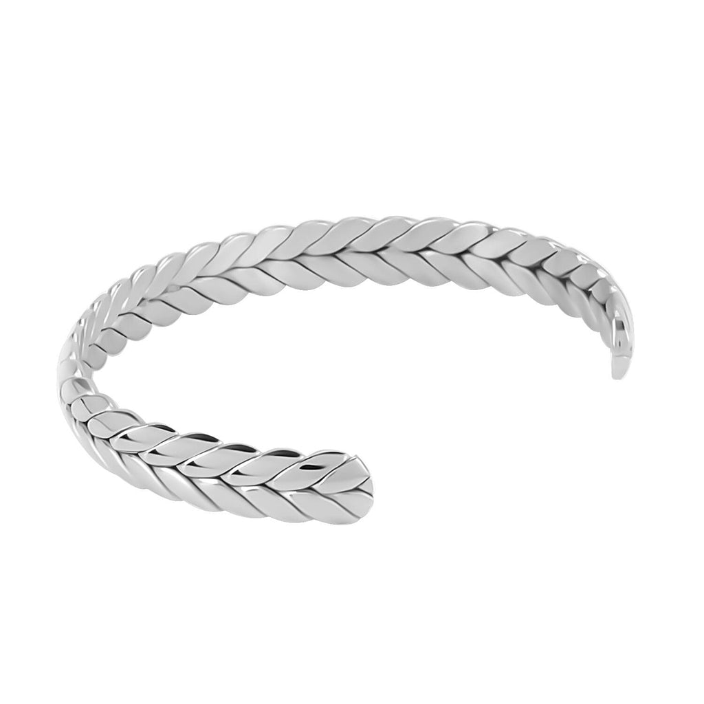 One Time Closeout - Braided Cuff Bangle