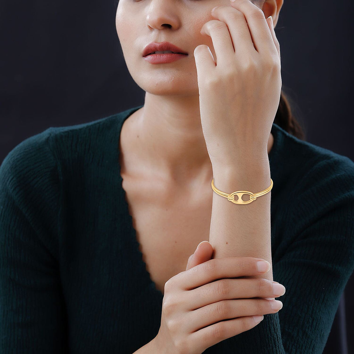 Designer Closeout- Mariner Link Cuff Bangle 7550381 3