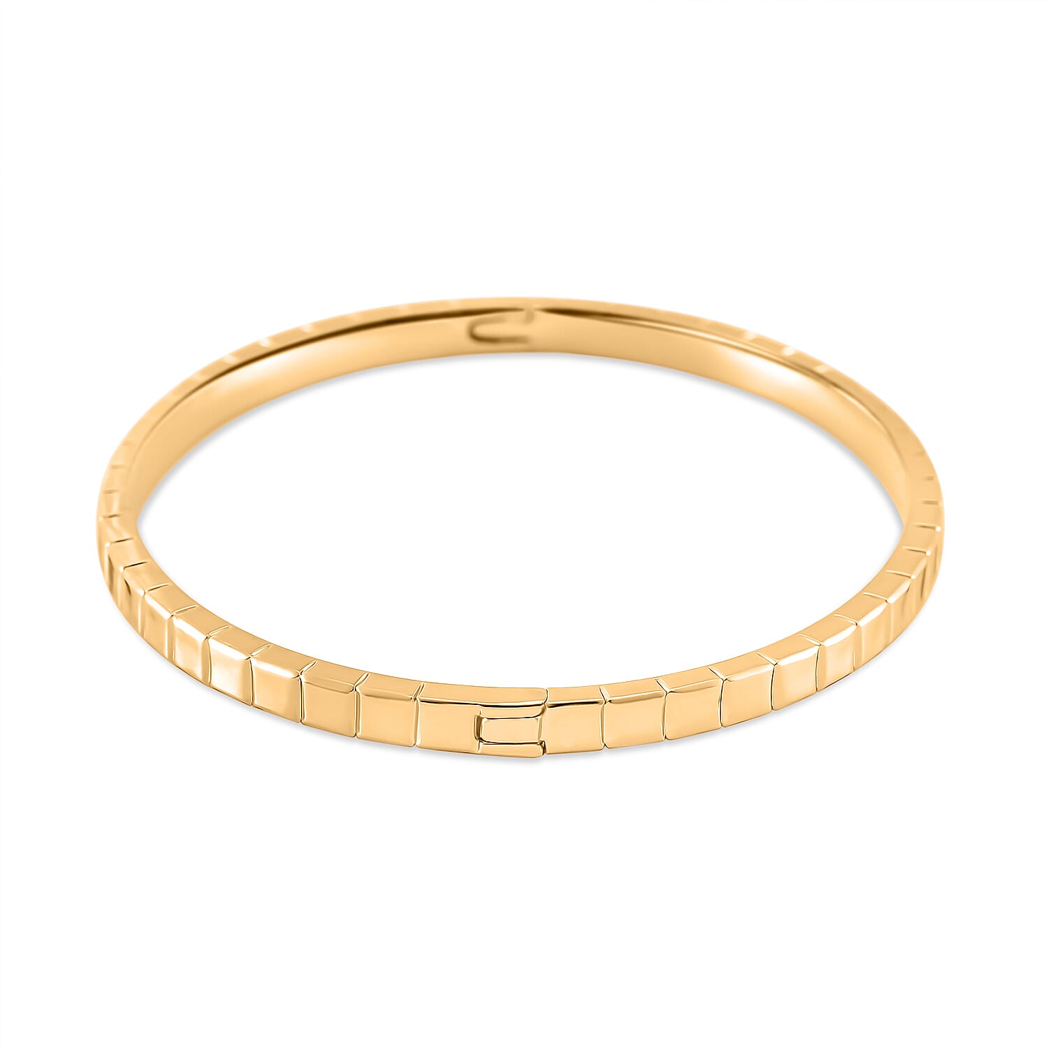 Yellow Gold Tone Bangle (Size - 7.5) 8016013 2