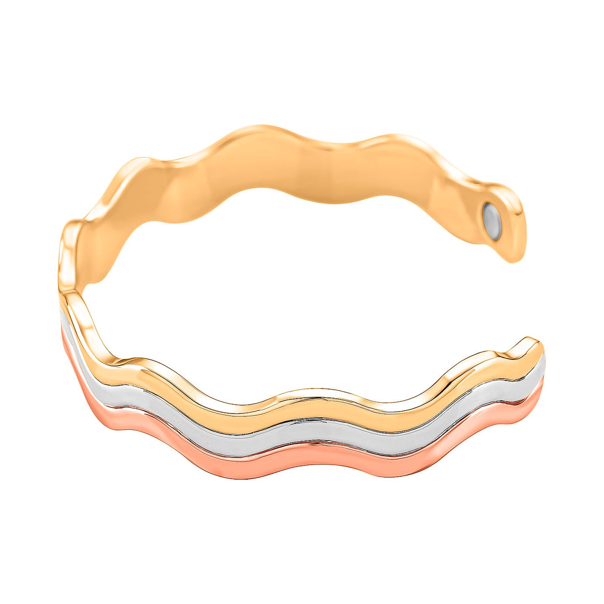 MagneticTri Color Bangle (Size 7.5) 8196311 3