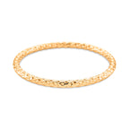 DESIGNER INSPIRED Gold Plated Bangle (8 inch)